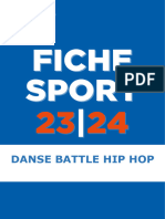 Danse Hip Hop - Fiche - Sport - DN - 2024