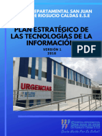 PLAN ESTRATEGICO DE LAS NUEVAS TECNOLOGIAS DE LA INFORMACIONurrao