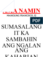 AMA NAMIN - Manoling Francisco