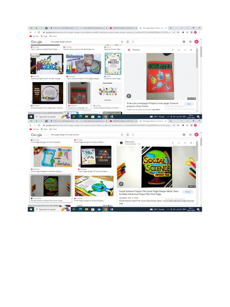 Front Page For Assignment | PDF