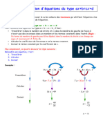 Résolution D'équations Du Type A +B C +D