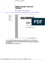 Fiat Allis Fg65c Grader Service Manual 73162566