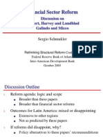 Financial Sector Reform: Discussion On Bekaert, Harvey and Lundblad Galindo and Micco