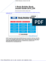 Hino Truck Body Builder Book Us005d Manuals Guide 2010 en