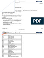 Scania Trucks Fault Codes PDF - CAN Interface For Bodywork
