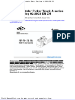 Hangcha Order Picker Truck A Series Parts Catalog 02 2023 en ZH