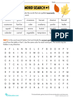 Fall Spelling Word Search 1