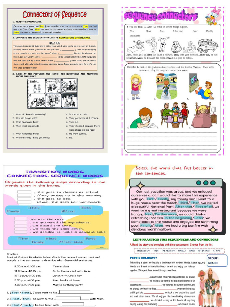 Connectors of Sequence PDF