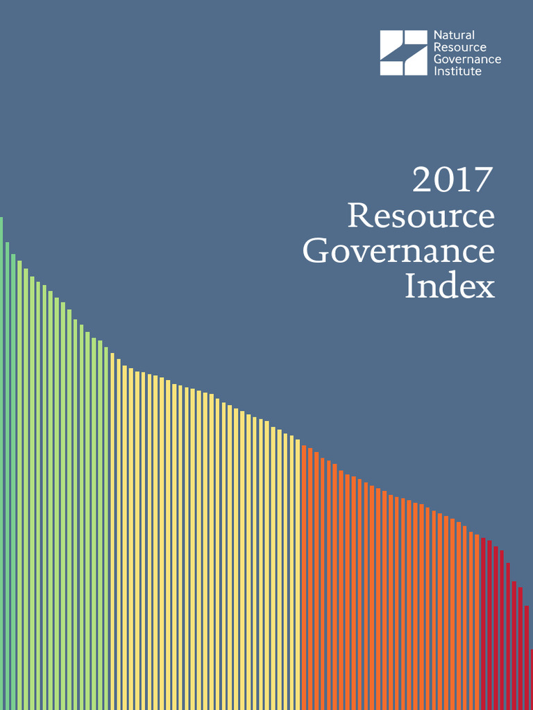 2017 Resource Governance Index PDF Governance Economies