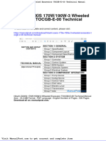 Hitachi Zaxis 170w 190w 3 Wheeled Excavator Tocgb e 00 Technical Manual