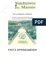 The Watchtower & The Masons A Preliminary Investigation Traducido