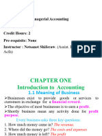 Chapter 1 Introduction To Accounting