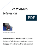 Internet Protocol Television - Wikipedia