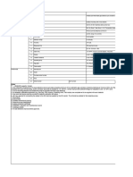 Gas Detector Datasheet