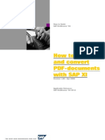 How To Conver PDF Doc in Xi