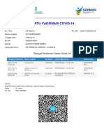Kartu Vaksinasi - Vaksinasi COVID-19 - UP-002II1J - SITI NURFAUZIAH
