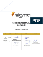 9100057734-Pr-Om-Mec-07-R1 Procedimiento - Trabajo en Caliente