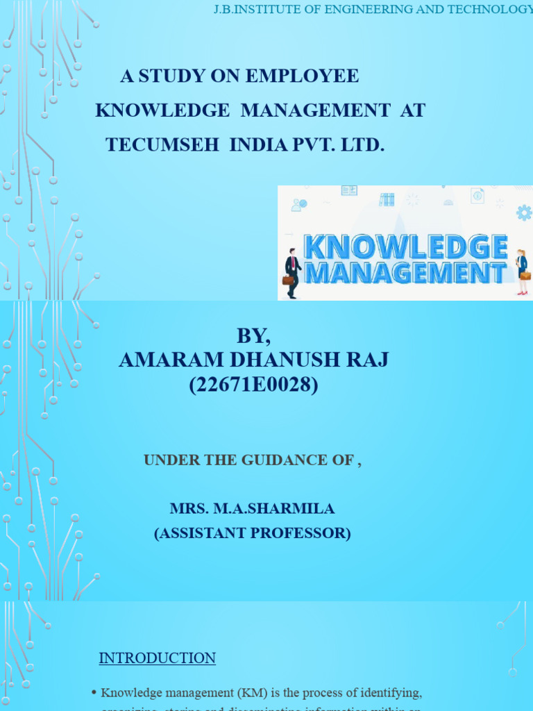 Presentation 4 | PDF | Knowledge Management | Cognition