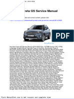 Hyundai Creta Gs Service Manual 2014 2022
