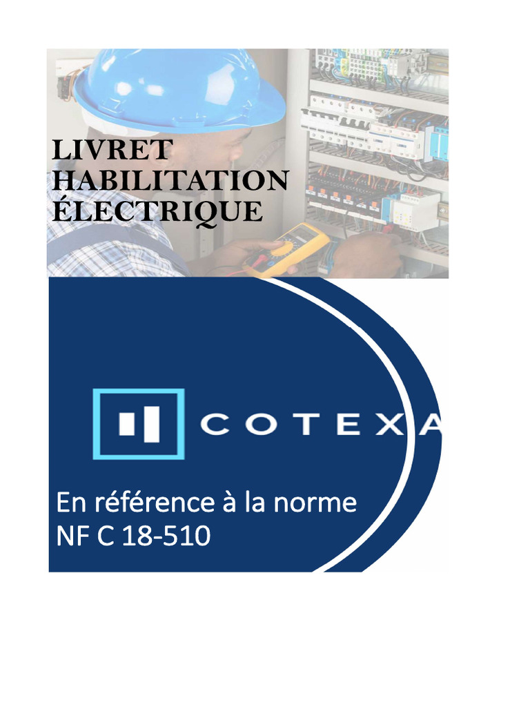 Habilitation Électrique : Guide Complet | PDF