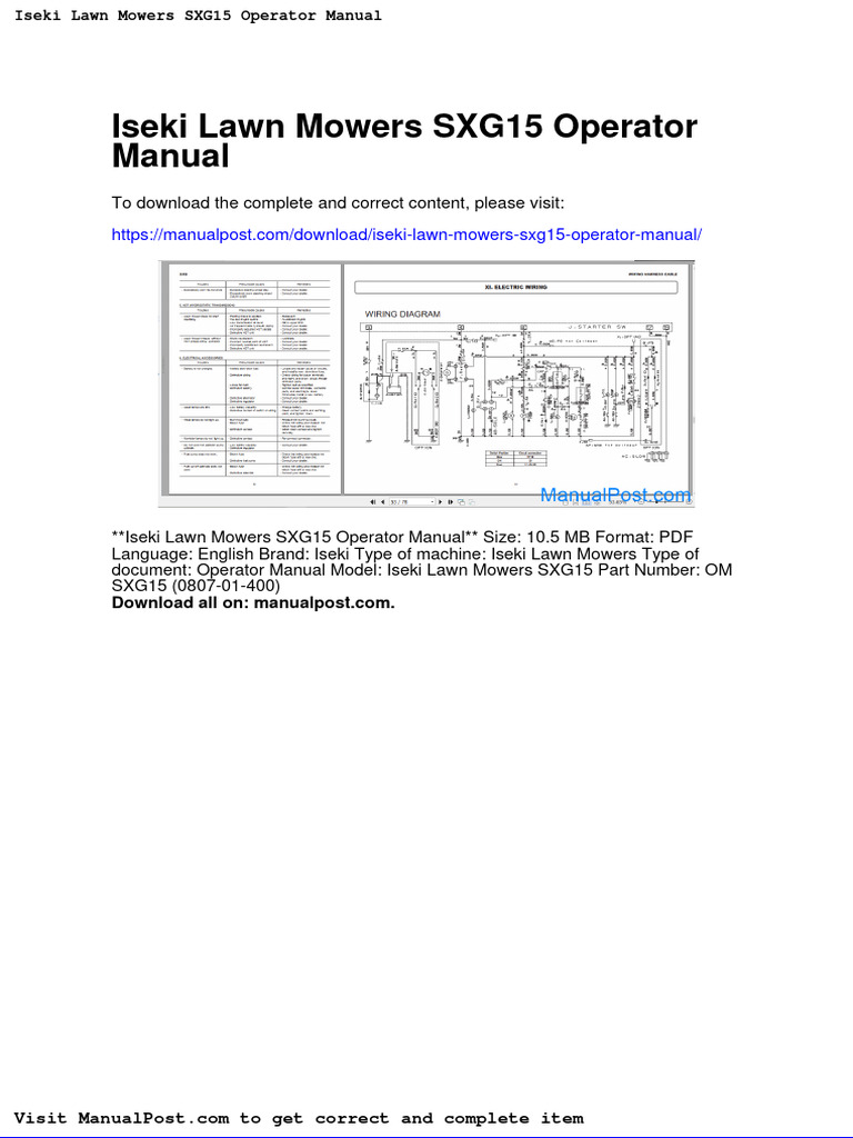 Python lawn 2024 mower manual