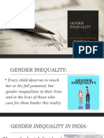 Gender InEquality