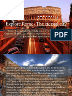 Explore Rome - The Eternal City