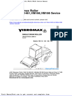 JCB Vibromax Roller Vm116vm1461vm166vm186 Sevice Manual