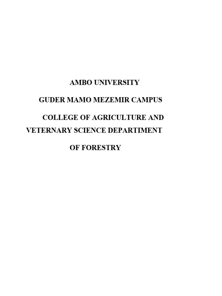 Challenges in Sustainable Forest Management | PDF | Forests | Deforestation