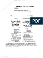 JCB Liftall Loadall 530 110 530 70 Service Manual