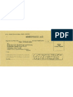 Registration Envelop