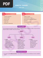 Class 11 Physics Kinetic Theory of Gases Notes