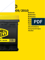 Baterias Magneti Marelli 2009-10