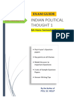 Indian Political Thought 1: Exam Guide