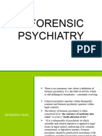 Forensic Psychiatry