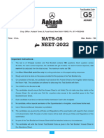 NATS-08 (NEET-2020 (Code-G5) )