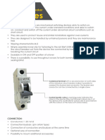 MCB Data Sheet