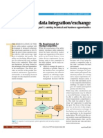 Data Integration/exchange: Part 1: Existing Technical and Business Opportunities