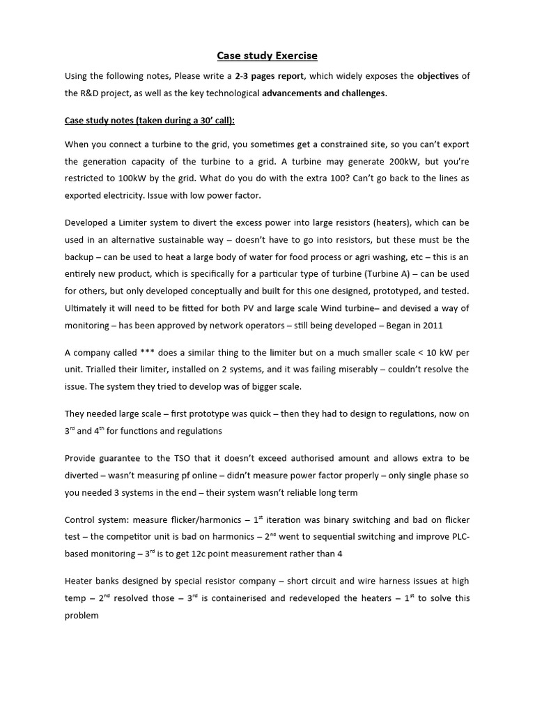 What Is Mock Case Study Exercise? – LRBO