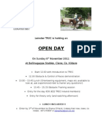 Leinster TREC Open Day 06.11