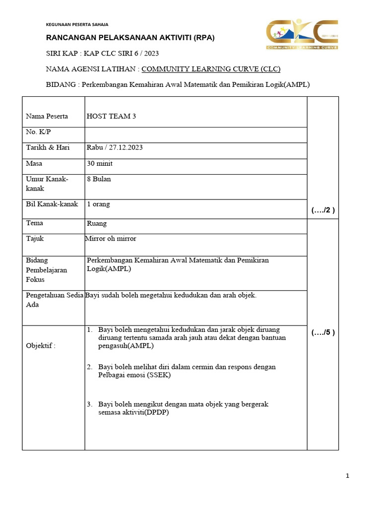 Rpa Ampl Host Team (3) Baru222 | PDF