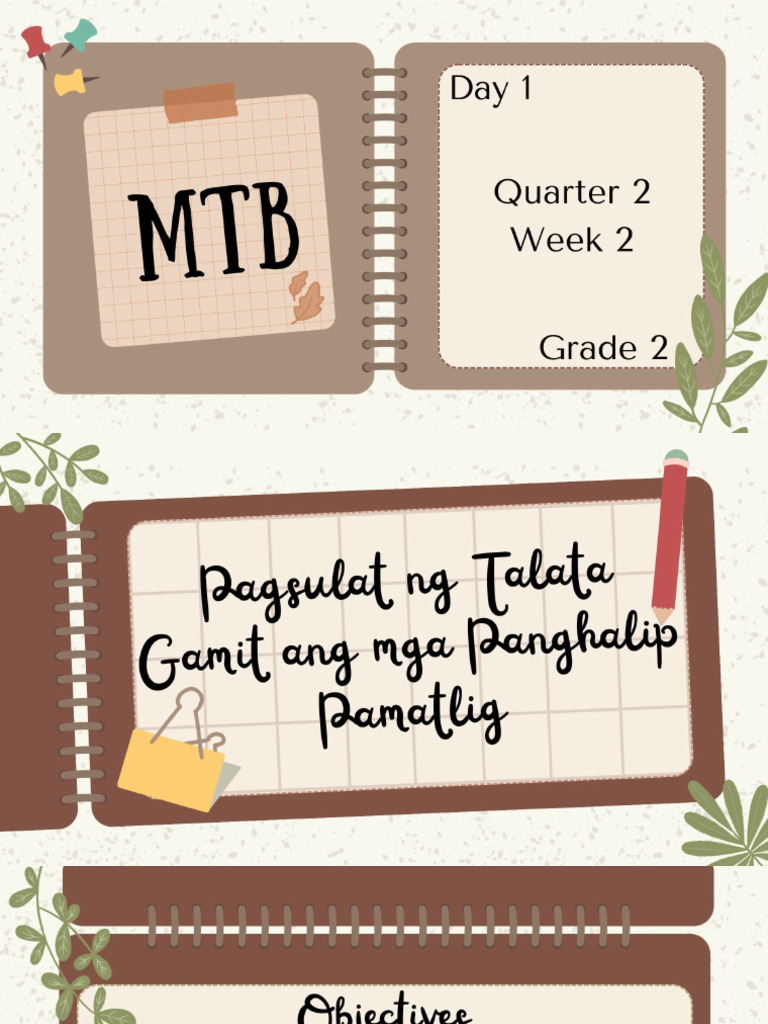 MTB Q2 D1-5 | PDF