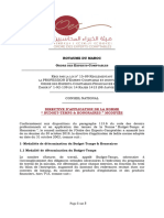 Nouvelle Directive BTH À Effet Du 1er Janvier 2020 29012020
