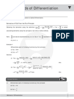 Metods of Differentiation 3.0