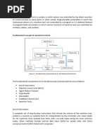 Figure 1: Fundamental Components of An NC (Numerical Control)