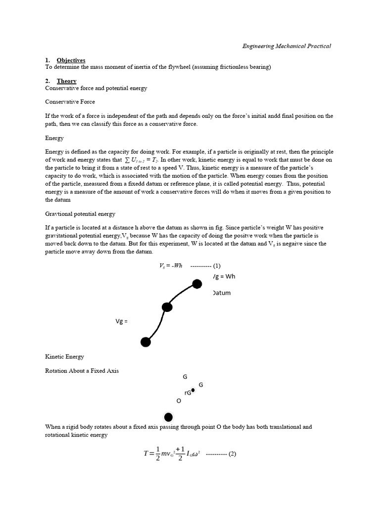 Flywheel PDF Force Energy