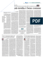 ARTICOLO - AVV - L'anti-Invidia È Bene Comune