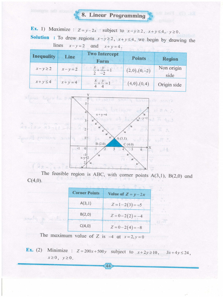 Linear Programming | PDF