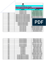 Computer Organization and Architecture Lecture Planner