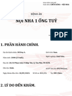 Nội nha 1 ống tuỷ